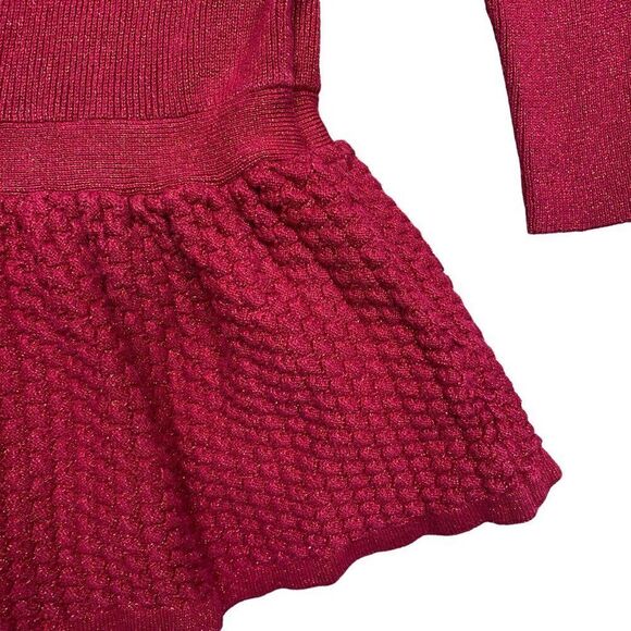 Tahari Long Sleeve Sweater Dress Size 6 - Picture 4 of 5